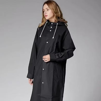 Tactical Blackout Raincoat – Waterproof 10Kmm Windproof Shell | Urban EDC Survival Gear | Ships in 24h | TSR Survival