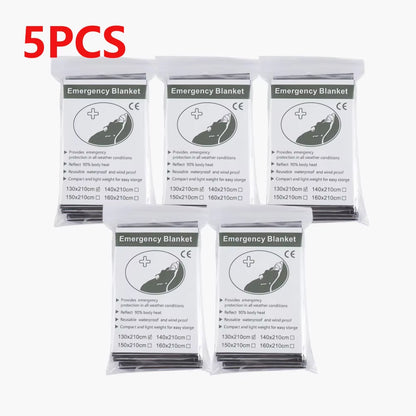 Emergency Thermal Blanket – Body Heat Retention – Multi-Pack – TSR
