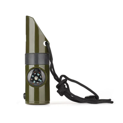 Survival Whistle Compass – Emergency Rescue Signal – Thermometer – TSR