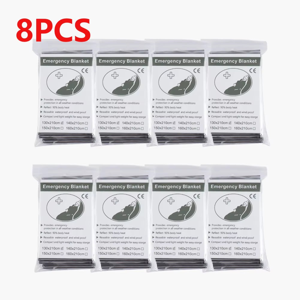 Emergency Thermal Blanket – Body Heat Retention – Multi-Pack – TSR