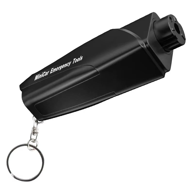 Car Escape Hammer Tool – Seatbelt Cutter Window Breaker – Emergency Keychain – TSR