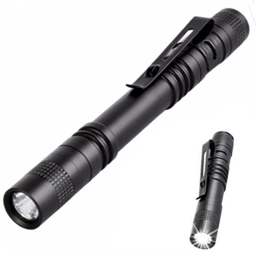 Mini Pen Flashlight – Portable Camping Torch – Super Bright Focus – TSR