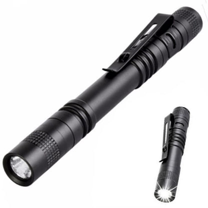 Mini Pen Flashlight – Portable Camping Torch – Super Bright Focus – TSR