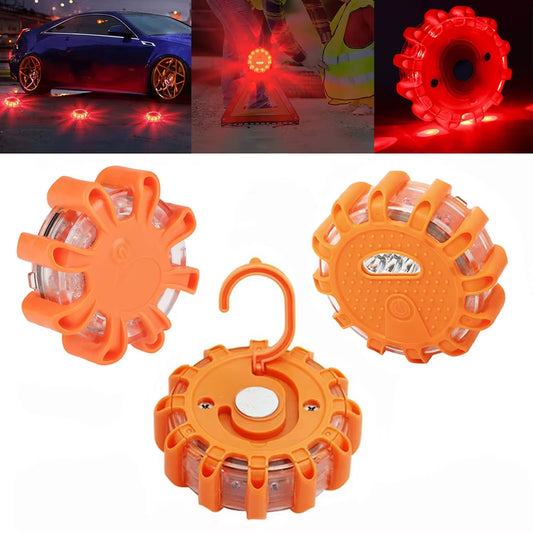 Magnetic LED Beacon Lights – Car Breakdown Emergency Flashing – 8-LED – TSR