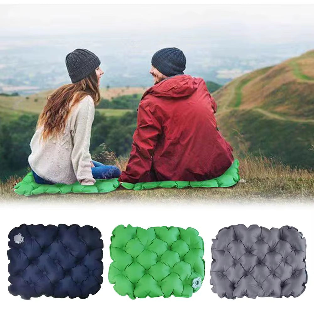 Inflatable Camping Cushion – Portable Emergency Seating – Waterproof – TSR