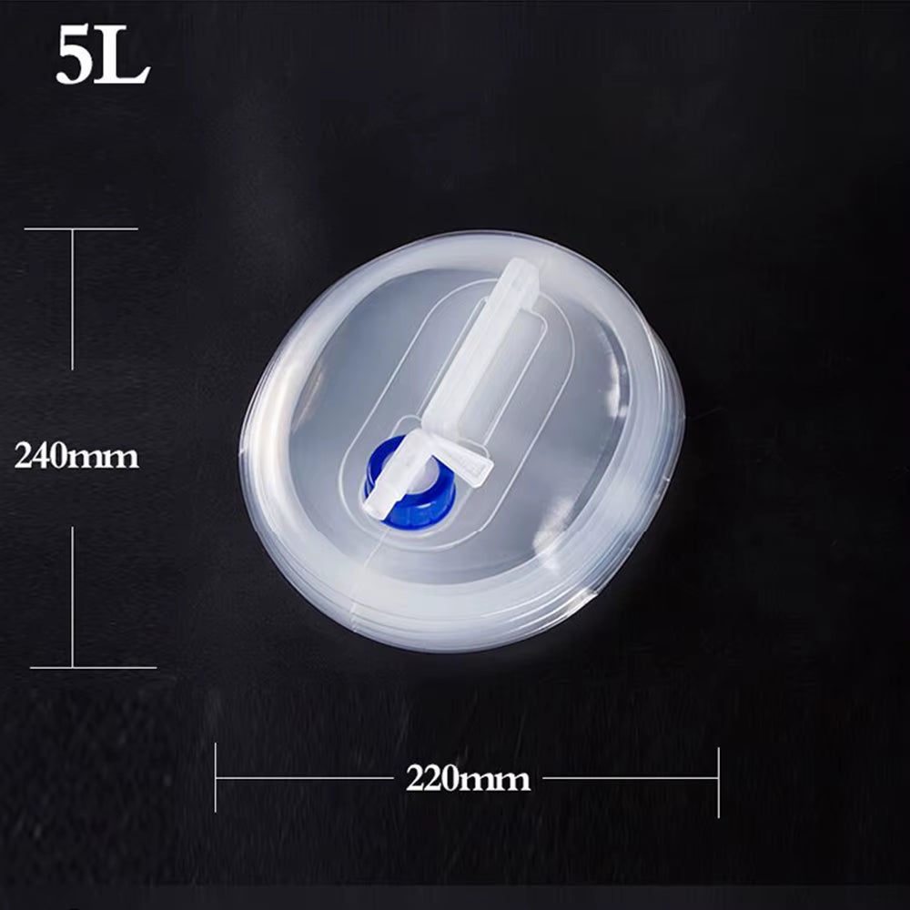 Foldable Water Bucket – Emergency 5L/10L Storage – Hiking – TSR