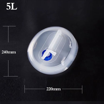 Foldable Water Bucket – Emergency 5L/10L Storage – Hiking – TSR