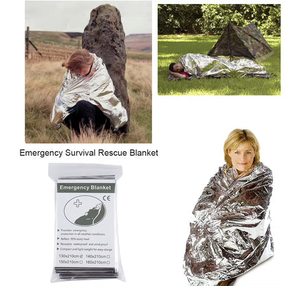 Emergency Thermal Blanket – Body Heat Retention – Multi-Pack – TSR