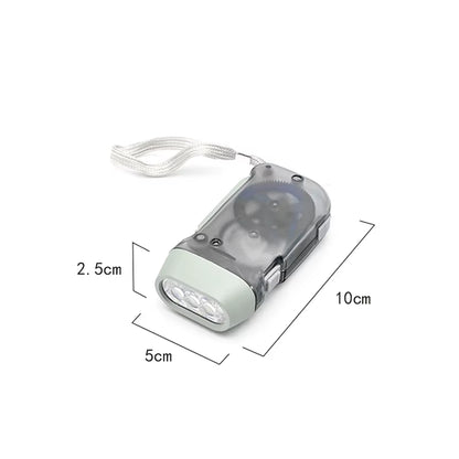 Hand Crank Flashlight – Emergency Dynamo Light – TSR