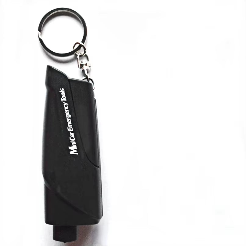 Car Escape Hammer Tool – Seatbelt Cutter Window Breaker – Emergency Keychain – TSR