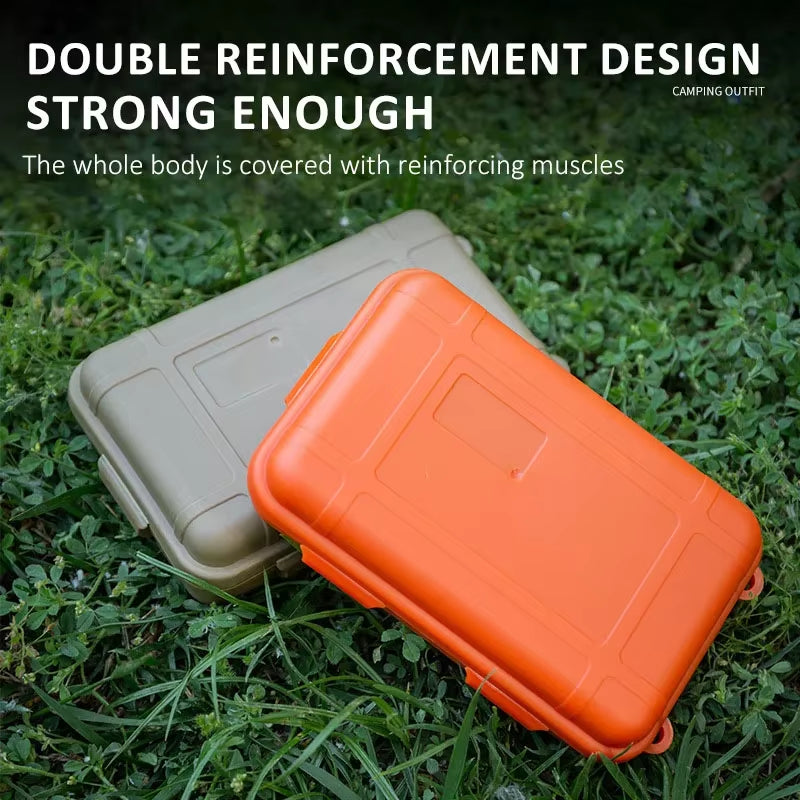 Waterproof EDC Tool Case – Survival Gear Organizer – Shockproof – TSR