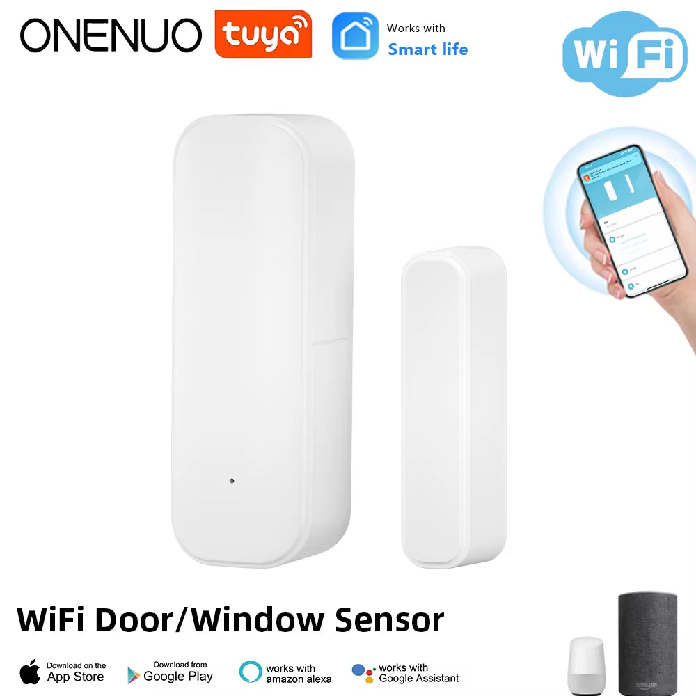 Smart Door Window Sensor – Home Security Blackouts – Tuya Alexa – TSR