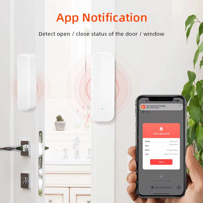 Smart Door Window Sensor – Home Security Blackouts – Tuya Alexa – TSR
