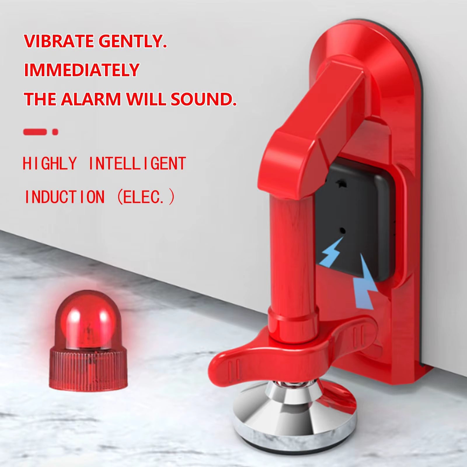 Portable Door Stopper Alarm – Travel Security Blackouts – Anti-Theft – TSR