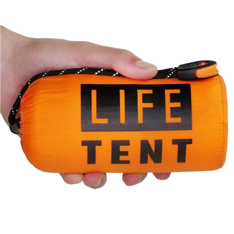 Emergency Survival Tent – 2-Person Shelter – Whistle Included – TSR