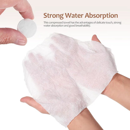 Compressed Towel Tablets – Emergency Hygiene Blackouts – 50 Pack – TSR
