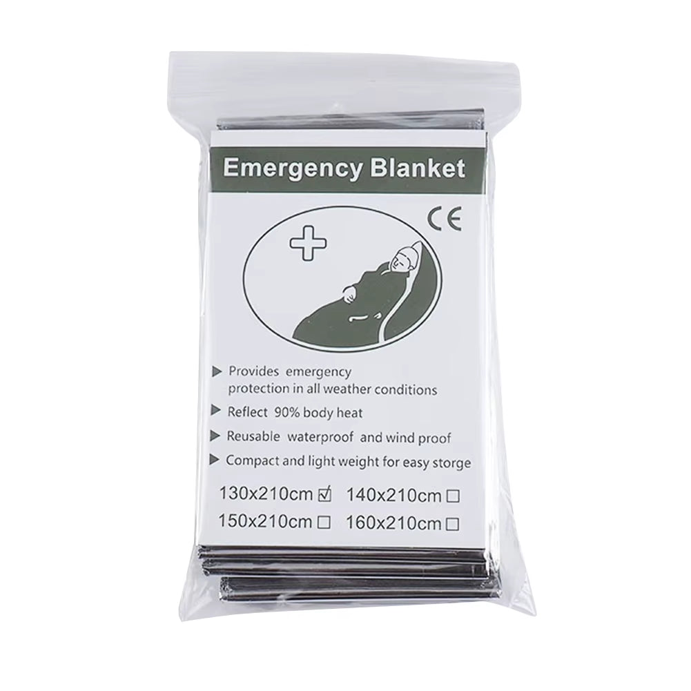 Emergency Thermal Blanket – Body Heat Retention – Multi-Pack – TSR